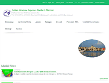 Tablet Screenshot of itimarconi.gov.it